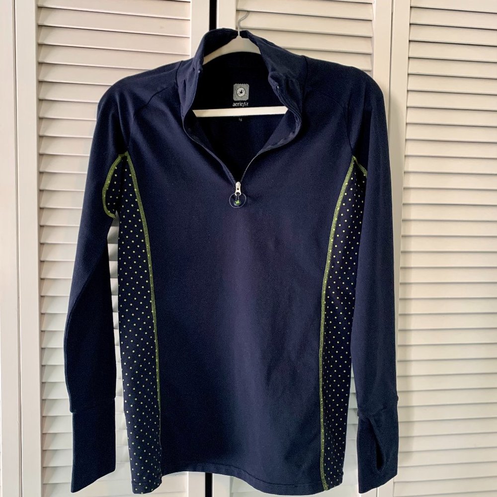 Aerie Fit Women's Quarter Zip Activewear Top